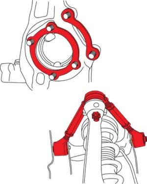 Infiniti G35 Control Arm - Front - SPC Performance - Adjustable - `03-`07